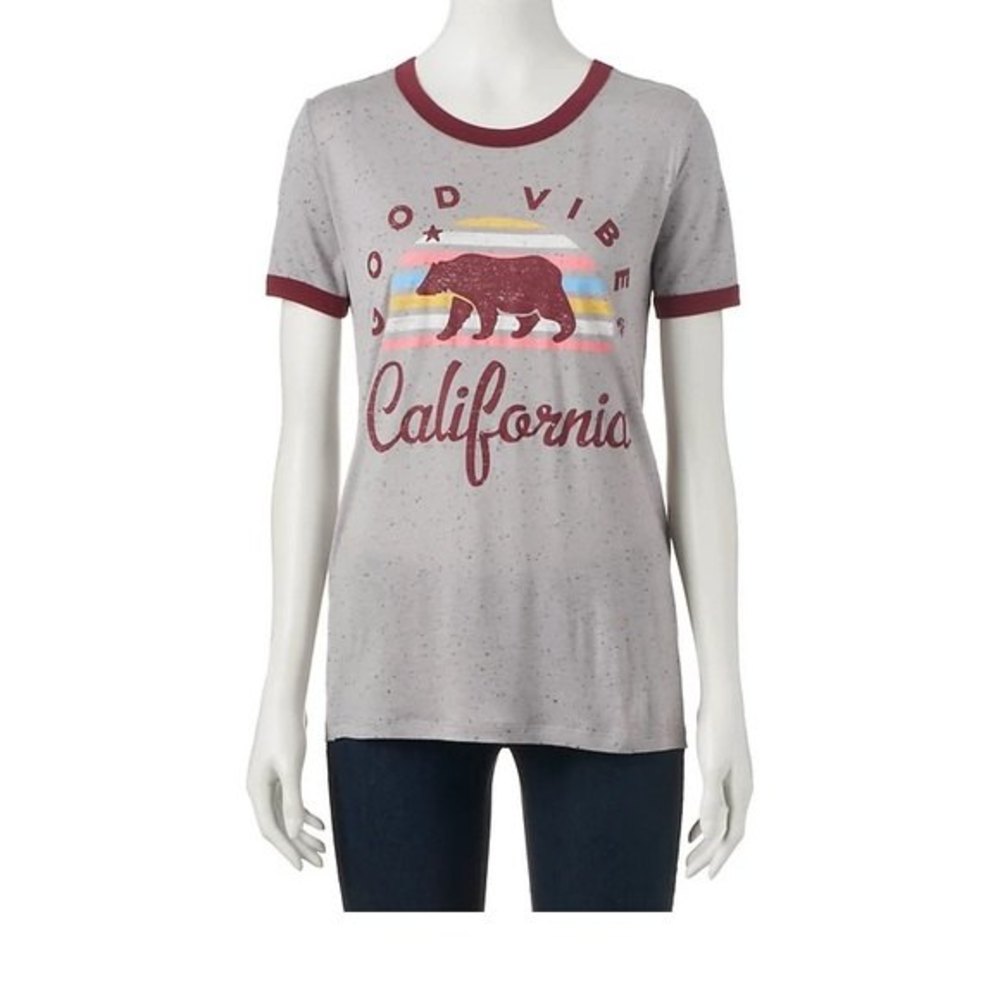 Awake Good Vibes California Tee Shirt